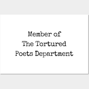 The Tortured Poets Department Posters and Art